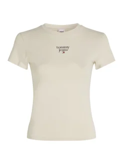 Damen Tommy Jeans Essential Slim Fit Logo T-Shirt