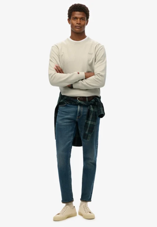 Herren Superdry Essential Sweatshirt mit Rundhalsausschnitt