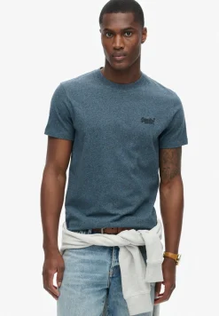 Herren Superdry Essential T-Shirt aus Bio-Baumwolle mit Logo