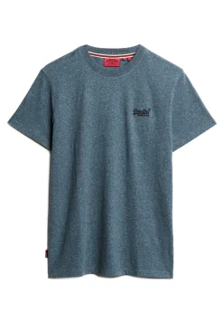 Herren Superdry Essential T-Shirt aus Bio-Baumwolle mit Logo