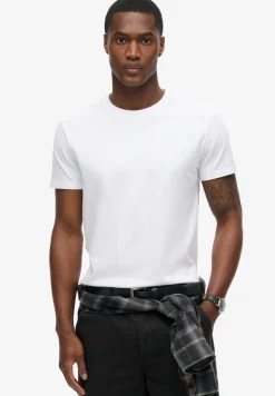 Herren Superdry Essential T-Shirt aus Bio-Baumwolle mit Logo