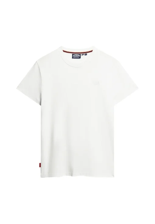 Herren Superdry Essential T-Shirt aus Bio-Baumwolle mit Logo