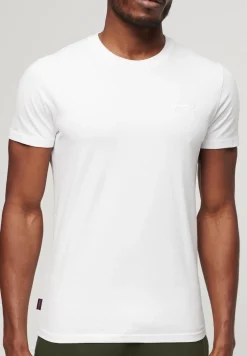 Herren Superdry Essential T-Shirt aus Bio-Baumwolle mit Logo