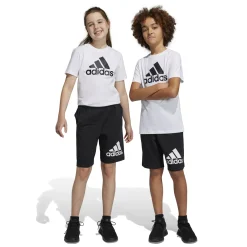 Kinder Adidas Essentials Big Logo Cotton Shorts