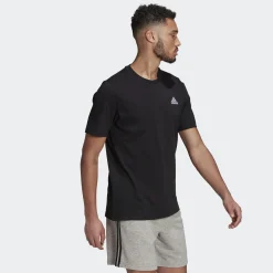 Herren Adidas Essentials Embroidered Small Logo T-Shirt