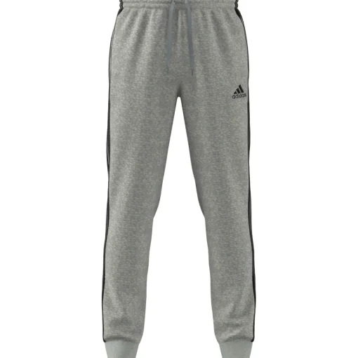 Herren Adidas Essentials French Terry Tapered Cuff 3-Streifen Hose