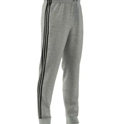 Herren Adidas Essentials French Terry Tapered Cuff 3-Streifen Hose