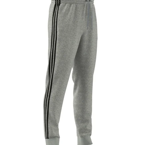 Herren Adidas Essentials French Terry Tapered Cuff 3-Streifen Hose