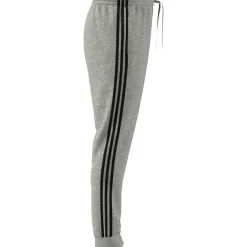 Herren Adidas Essentials French Terry Tapered Cuff 3-Streifen Hose