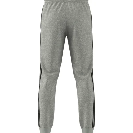 Herren Adidas Essentials French Terry Tapered Cuff 3-Streifen Hose
