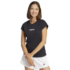 Damen Adidas Essentials Linear Cotton T-Shirt