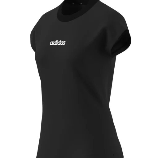 Damen Adidas Essentials Linear Cotton T-Shirt