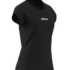 Damen Adidas Essentials Linear Cotton T-Shirt