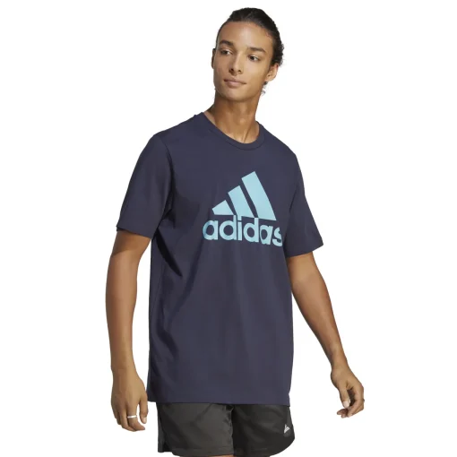 Herren Adidas Essentials Single Jersey Big Logo T-Shirt