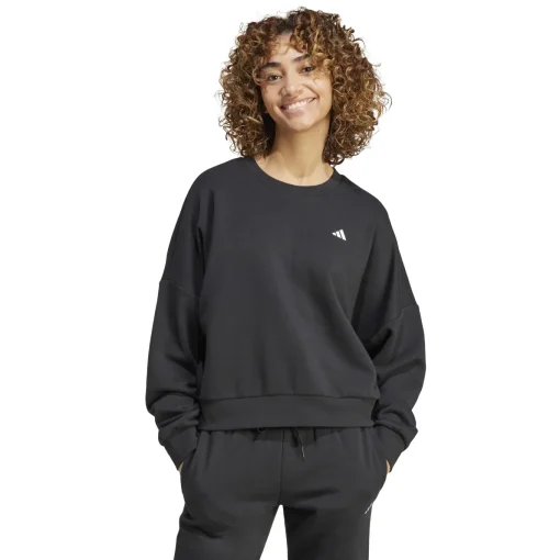 Damen Adidas Essentials Small Logo Feel Cozy Sweatshirt