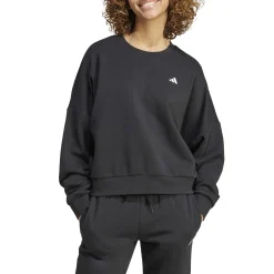 Damen Adidas Essentials Small Logo Feel Cozy Sweatshirt