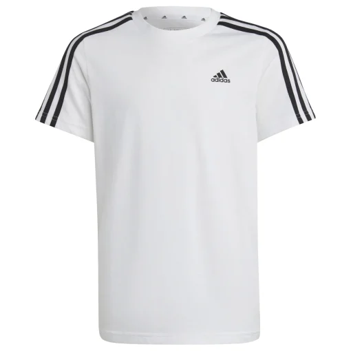 Kinder Adidas Essentials 3-Streifen Cotton T-Shirt