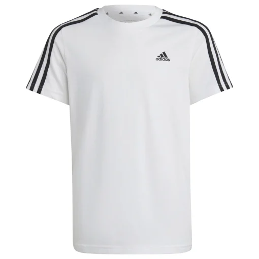 Kinder Adidas Essentials 3-Streifen Cotton T-Shirt