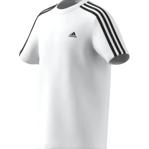 Kinder Adidas Essentials 3-Streifen Cotton T-Shirt
