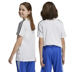 Kinder Adidas Essentials 3-Streifen Cotton T-Shirt