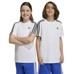 Kinder Adidas Essentials 3-Streifen Cotton T-Shirt