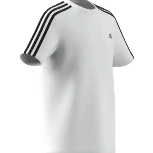 Kinder Adidas Essentials 3-Streifen Cotton T-Shirt