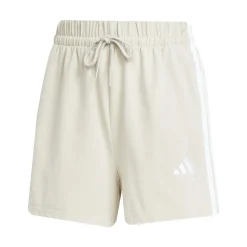 Damen Adidas Essentials 3-Streifen Cotton Shorts