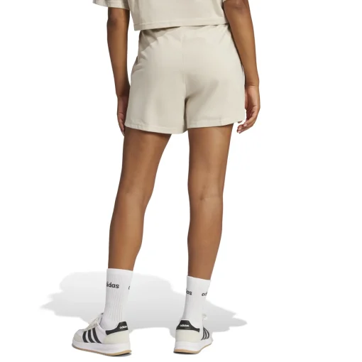 Damen Adidas Essentials 3-Streifen Cotton Shorts