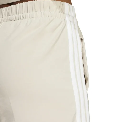 Damen Adidas Essentials 3-Streifen Cotton Shorts