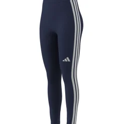 Damen Adidas Essentials 3-Streifen Cotton Leggings