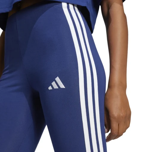 Damen Adidas Essentials 3-Streifen Cotton Leggings