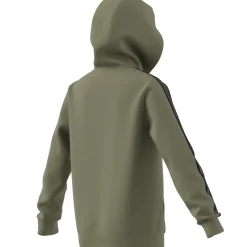 Kinder Adidas Essentials 3-Streifen Fleece Kapuzenjacke