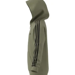 Kinder Adidas Essentials 3-Streifen Fleece Kapuzenjacke