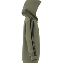 Kinder Adidas Essentials 3-Streifen Fleece Kapuzenjacke