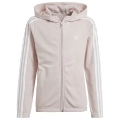 Kinder Adidas Essentials 3-Streifen Full-Zip Kapuzenjacke