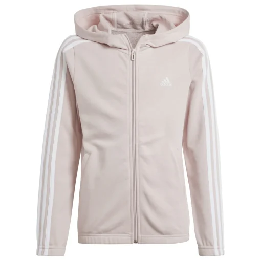 Kinder Adidas Essentials 3-Streifen Full-Zip Kapuzenjacke
