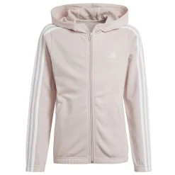 Kinder Adidas Essentials 3-Streifen Full-Zip Kapuzenjacke