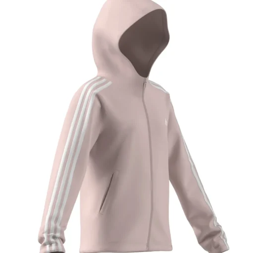 Kinder Adidas Essentials 3-Streifen Full-Zip Kapuzenjacke
