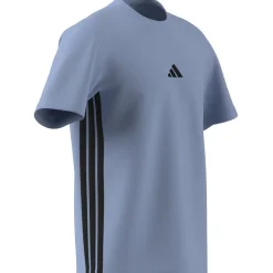 Herren Adidas Essentials 3-Streifen Single Jersey T-Shirt
