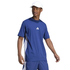 Herren Adidas Essentials 3-Streifen Single Jersey T-Shirt
