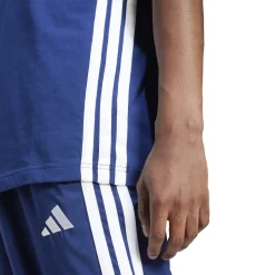 Herren Adidas Essentials 3-Streifen Single Jersey T-Shirt