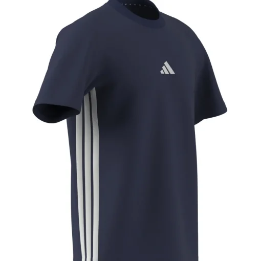 Herren Adidas Essentials 3-Streifen Single Jersey T-Shirt