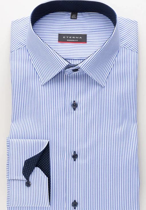 Herren Eterna Hemd Modern Fit