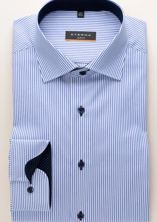 Herren Eterna Hemd Slim Fit