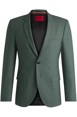 Herren Hugo Red Extra schlank geschnittene Anzugjacke
