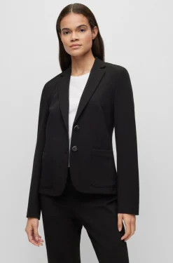 Damen Boss Extra Slim-Fit Blazer aus Stretch-Gewebe