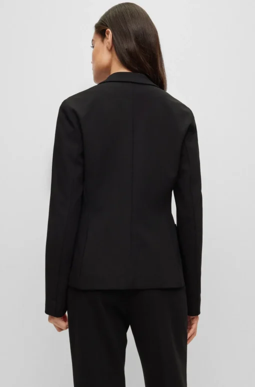 Damen Boss Extra Slim-Fit Blazer aus Stretch-Gewebe