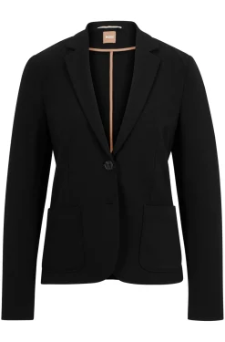 Damen Boss Extra Slim-Fit Blazer aus Stretch-Gewebe