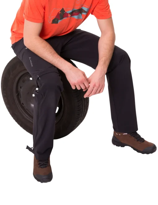 Herren Vaude Farley Stretch Hose III mit Reißverschluss