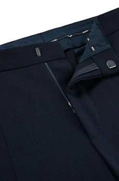 Herren Boss FILIGRAN GEMUSTERTE REGULAR-FIT HOSE AUS STRETCH-GEWEBE